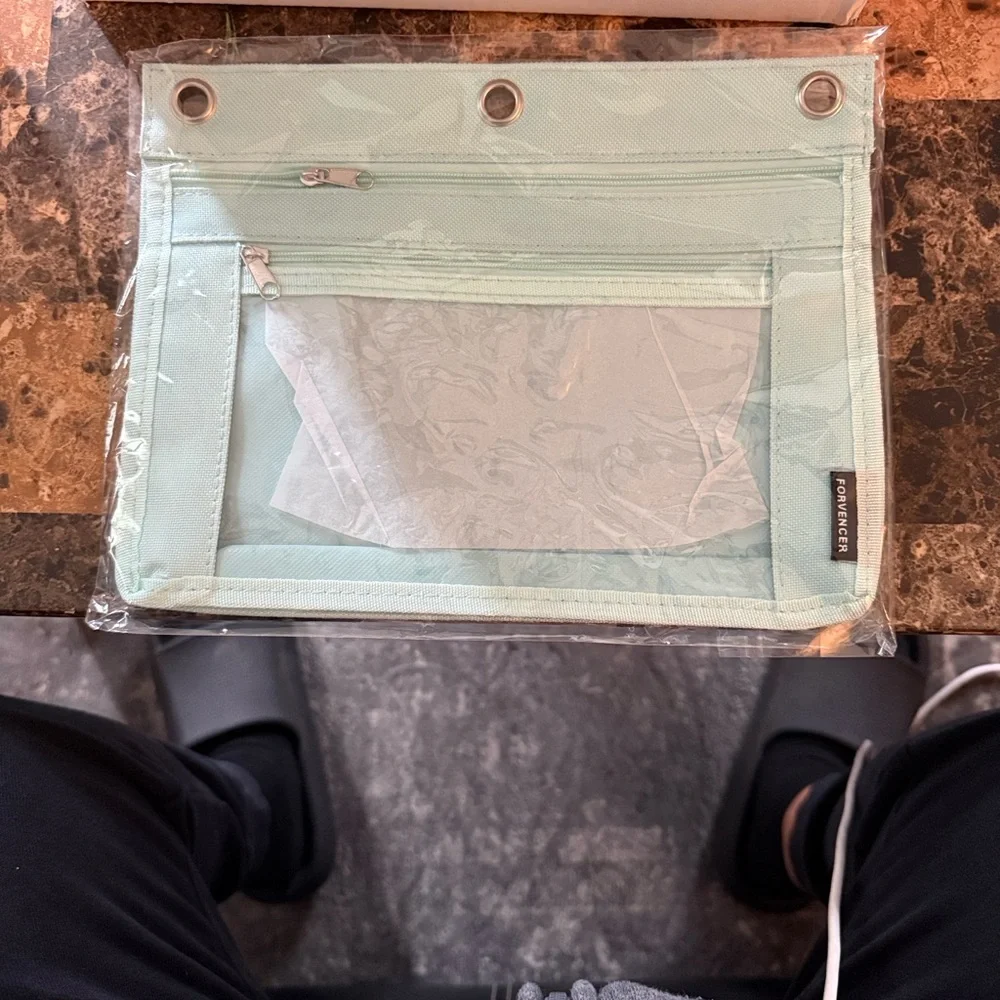 Source Unknown Mint Green Pencil Case